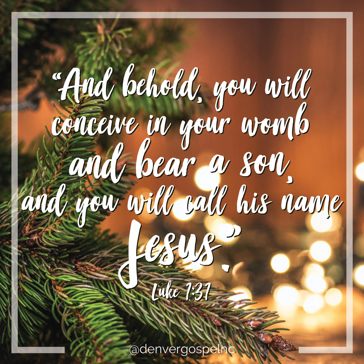 Christmas Advent: Promises – Denver Gospel Hall